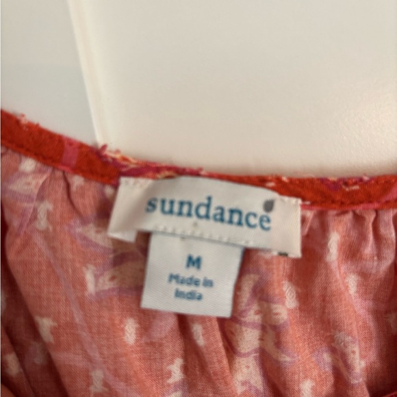 Sundance Artful Ari Maxi Dress Sundress Orange Floral Size Medium - Picture 4 of 8